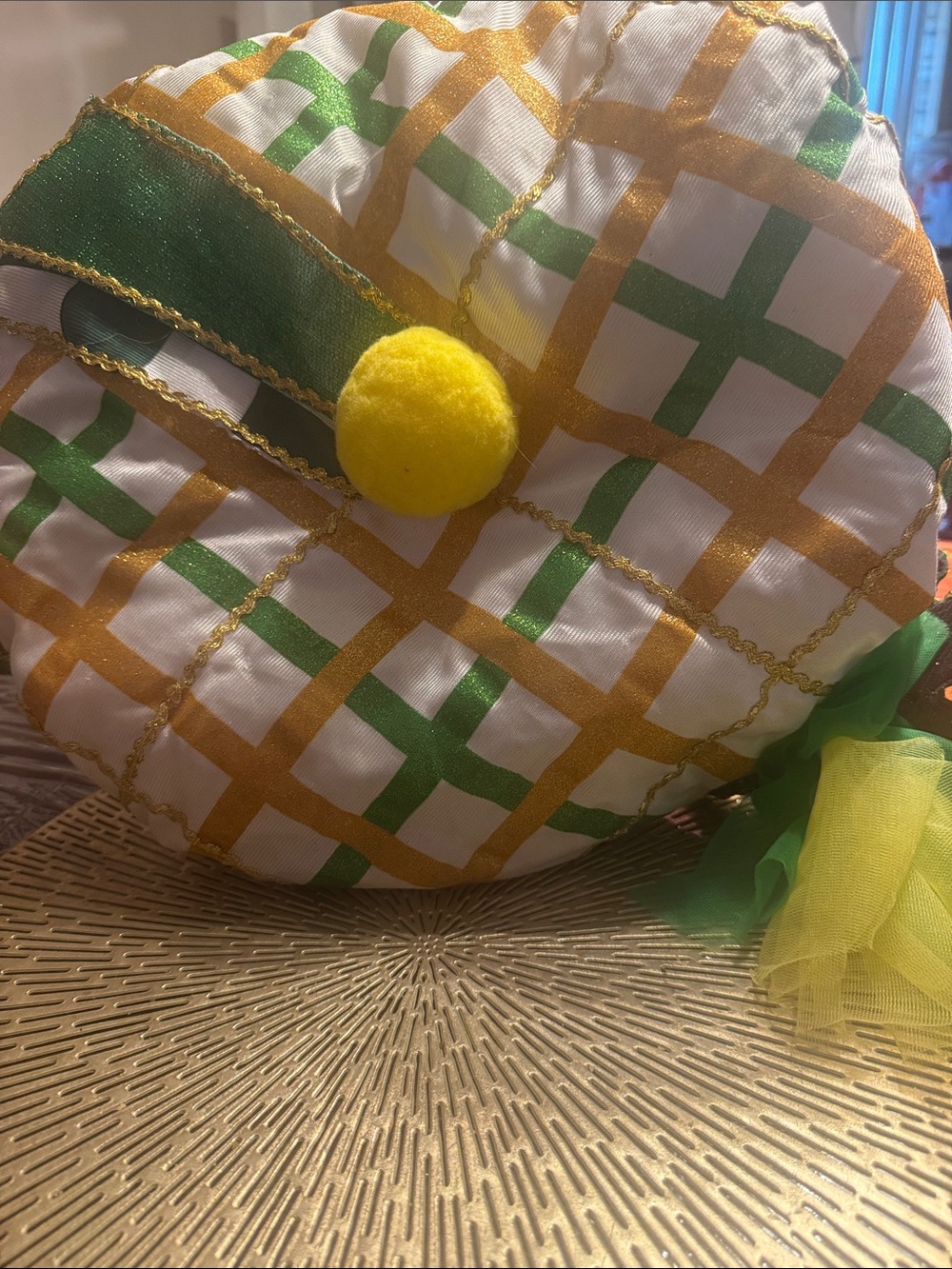 Plaid Decorative like Jason Kelce wore at Eagles Champions parade  in Philly.